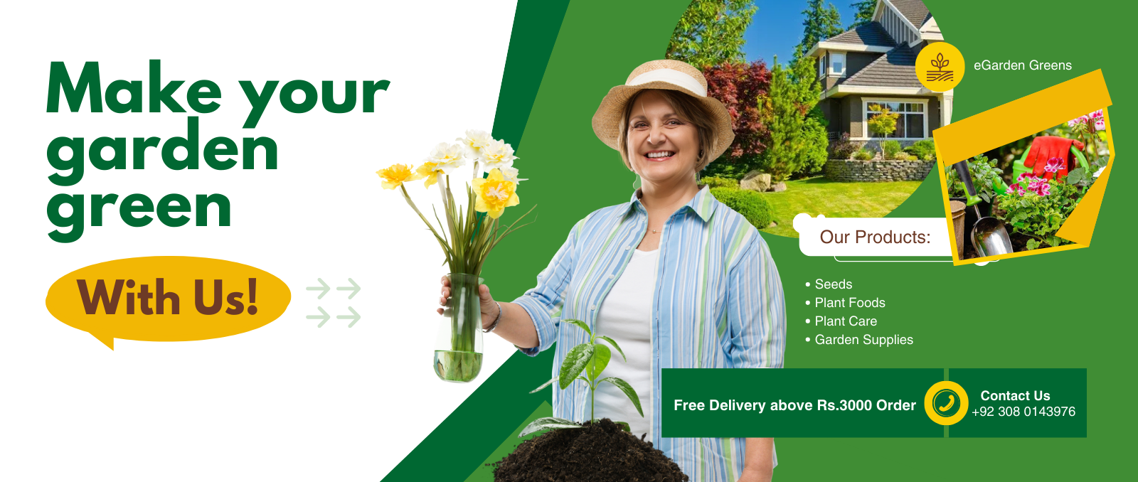 Make your garden green